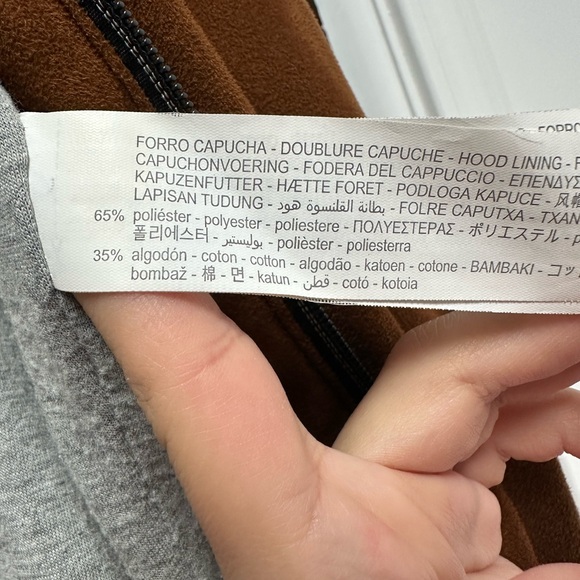 Zara Brown and Gray Jacket - Picture 5 of 9